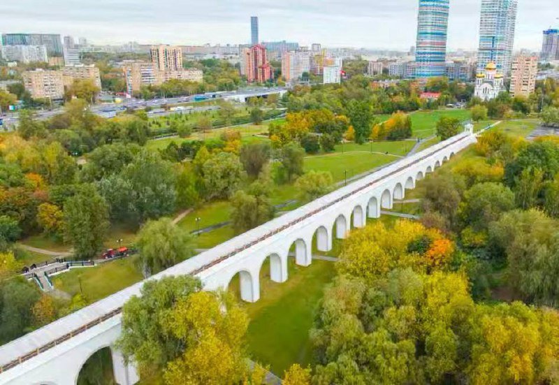 Ростокинский акведук получил новую жизнь