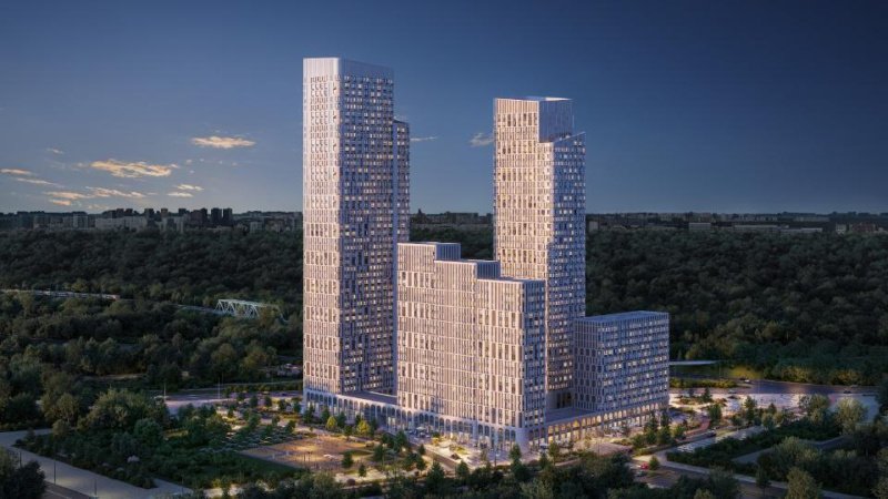 На юго-востоке Москвы построят жилой комплекс с пешеходной «палубой»